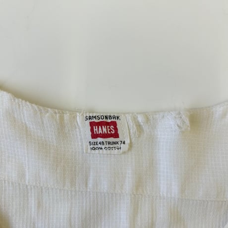 50's～ Hanes Under Wear All In One