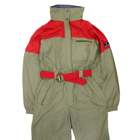 "Women's Size" 80's～ MONCLER "All in One" Nylon Ski Wear Jacket
