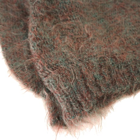 "Big Size" 80's～ NETHY "Mohair78％" Crew Neck Sweater Scotland製