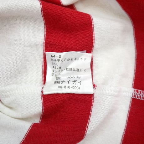 90's～ Polo Ralph Lauren Border Pocket Tee Mサイズ