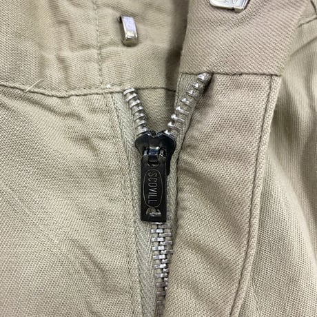 70's US AIR FORCE "Cotton/Poly" Trousers Chino Pants 32×31