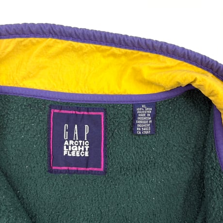 90's OLD GAP "Arctic Light" Fleece Jacket XLサイズ