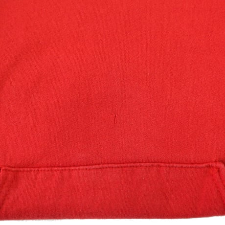 90's ONEITA Sweat Parka Solid Red Lサイズ