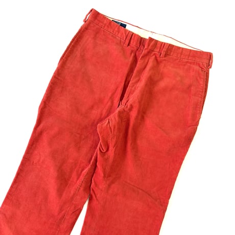 "Good Color" 80's Polo Ralph Lauren Corduroy Pants W36 USA製