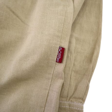 90's OLD STUSSY LS Work Shirt