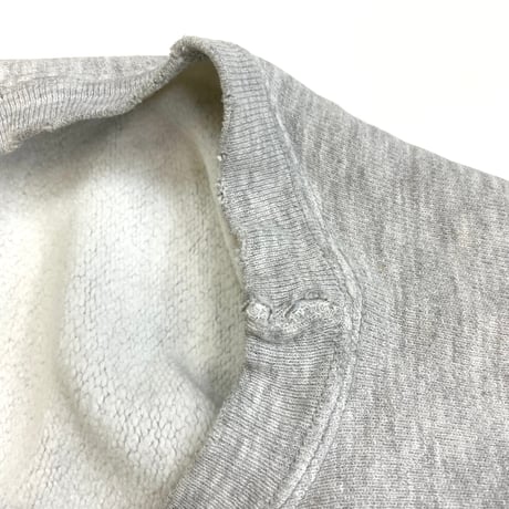 80's CHAMPION RW SWEAT "目なし" Solid Grey XLサイズ USA製
