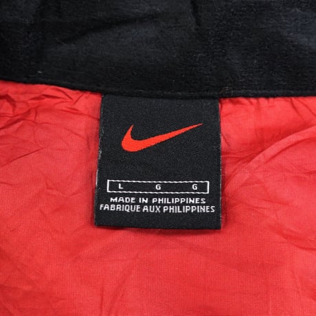 90's NIKE "Zip Logo" Nylon Pull Over Jacket Lサイズ