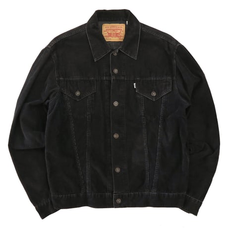 Levi's 70505 "LVC" "Black" Corduroy Trucker Jacket 42サイズ Turkey製
