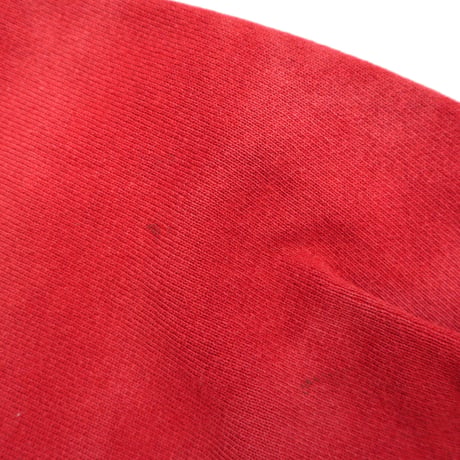 80's CHAMPION RW SWEAT Solid Red Lサイズ USA製
