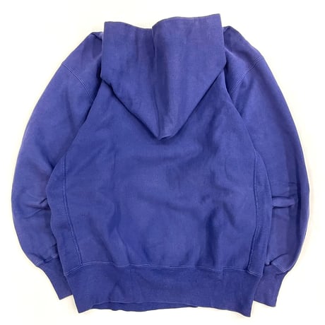 90's CHAMPION RW SWEAT PARKA Solid Purple XLサイズ USA製