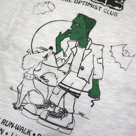 90's Hanes "Eerie Erie" "両面" LS Tシャツ Lサイズ