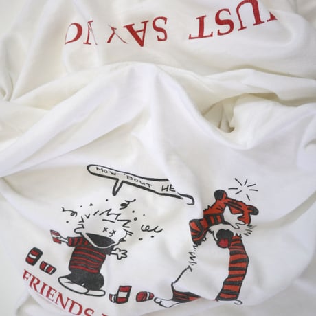 80's～90's unknown "JUST SAY NO" "両面" Tシャツ