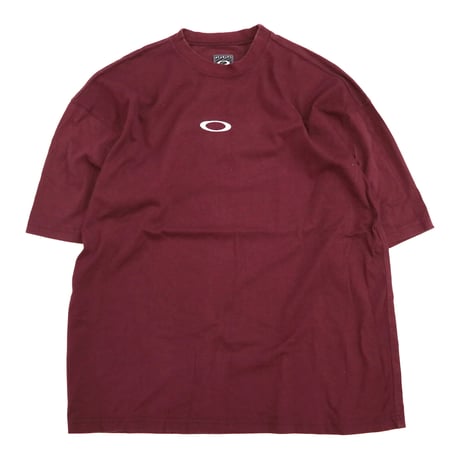 90's～00's Oakley "Logo&Emblem" "Embroidery" Tシャツ Lサイズ USA製