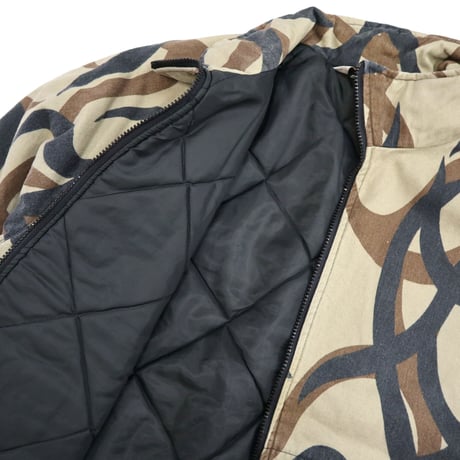 ～90's ASAT Tribal Camouflage Bomber Jacket Lサイズ