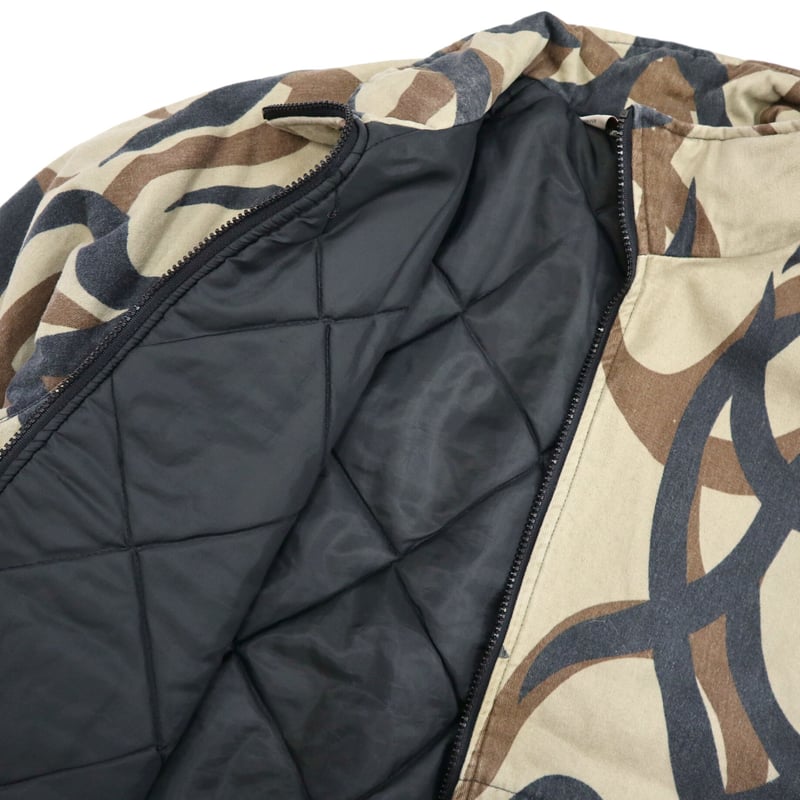 90's ASAT Tribal Camouflage Bomber Jacket Lサイズ