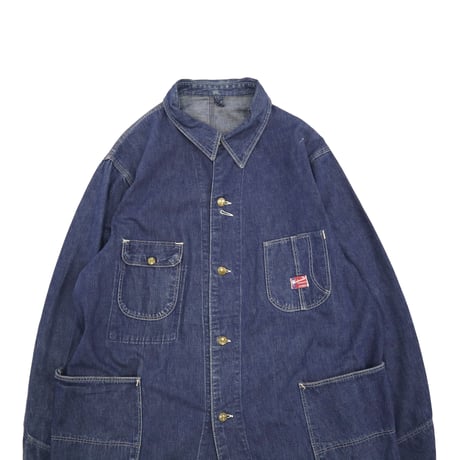 50's WORKMASTER "濃紺" Denim Coverall Jacket