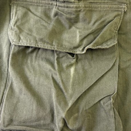 60's French ARMY "M-47" HBT Cargo Pants 21