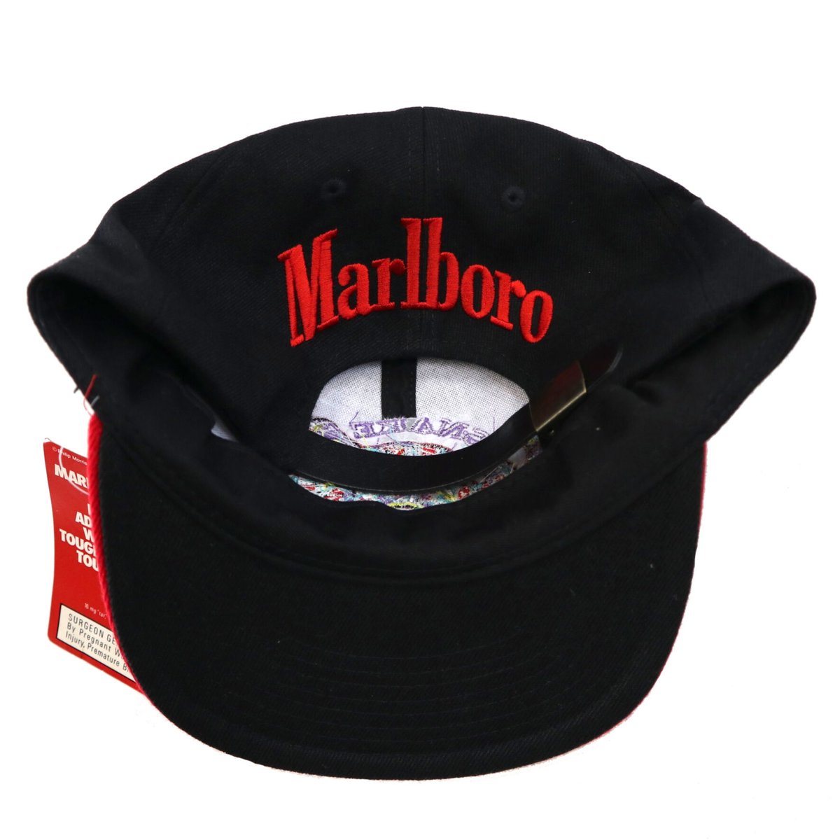 メンズ貴重！デッド！タグ付！Marlboro vintage CAP snake