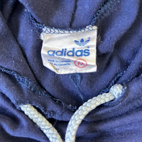 "Women's size" 80's Adidas "Trefoil Logo" Tee Parka CANADA製
