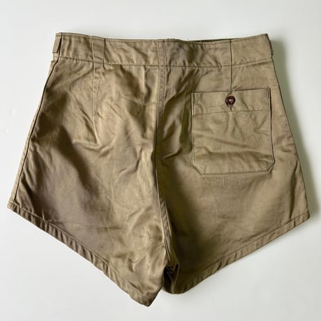 40's US ARMY Belted Chino Short Pants W30