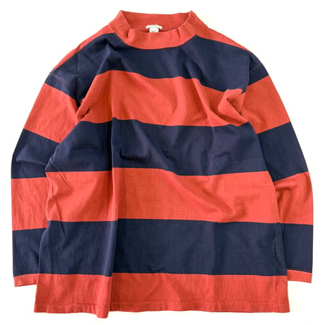 ～90's ST John's Bay "Wide Border" LS Tee 3XLTサイズ USA製