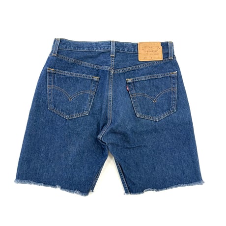 90's Levi's 501 "Cut Off" Denim Short Pants W34 USA製