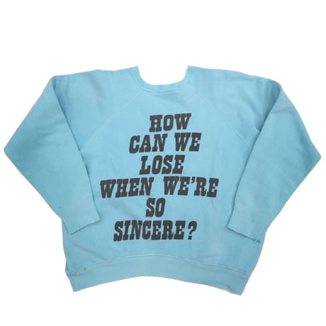 ～70's SPRUCE CHARLIE BROWN 両面 染み込み プリント スウェット Lサイズ