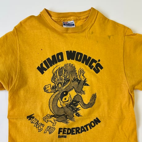80's～90's Hanes "Kimo Wong's" Tシャツ Mサイズ USA製