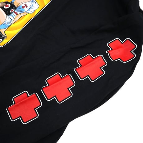"New" HOOK UPS "Nurse Trixie" LS Tシャツ