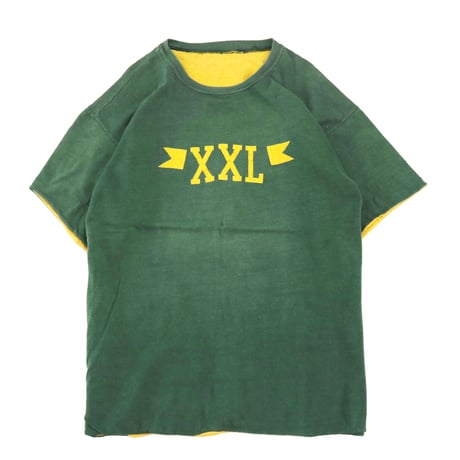 60's～ "XXL" プリント リバーシブル Tシャツ XXLサイズ USA製