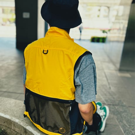 80's～ Adidas "Adventure" Nylon Paddling Vest Mサイズ