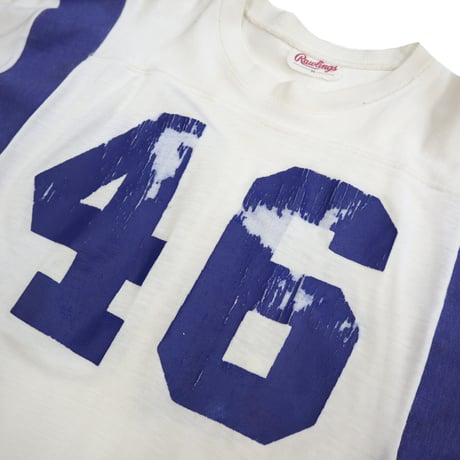 "boro" 70's～80's Rawlings "両面" Football Tee