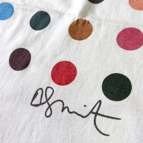 "Rare" 90's Damien Hirst × Beck's Beer "Spot Paintings" Tシャツ (fits XL)