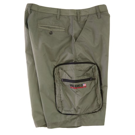 90's～ Polo Jeans "Packable" Tech Nylon Short Pants W32