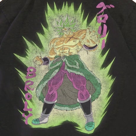 00's DRAGONBALL SUPER "Broly" 両面 プリント Tシャツ Lサイズ