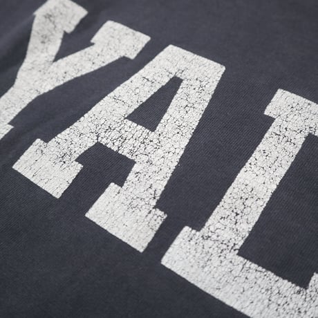 90's DELTA "YALE" 袖プリント LS Tシャツ XLサイズ