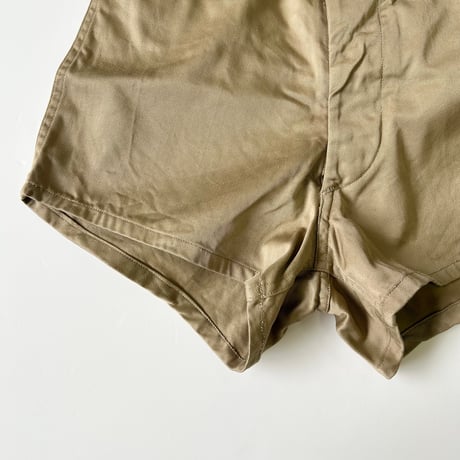40's US ARMY Belted Chino Short Pants W30