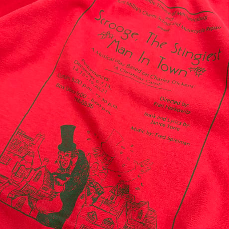90's Hanes "The Stingiest Man In Town" "両面" Tシャツ XLサイズ USA製