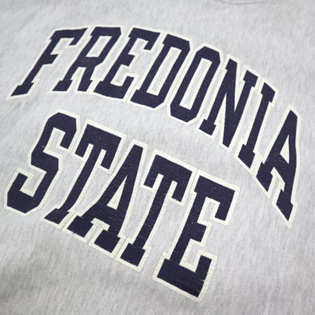 90's CHAMPION RW SWEAT "FREDONIA STATE" Grey XXLサイズ USA製