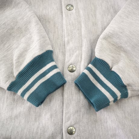 90's CHAMPION RW "目なし" "Full Snap" SWEAT PARKA Lサイズ USA製