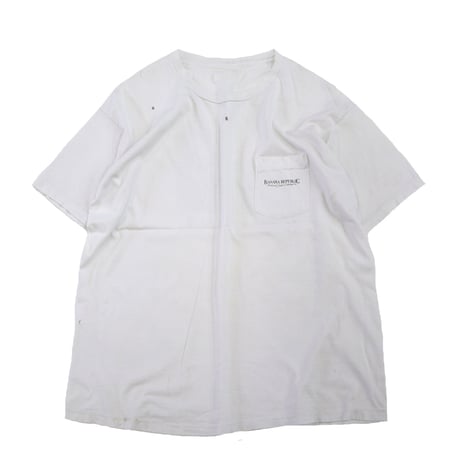 80's～ OLD Banana Republic "Zebra" Pocket Tee