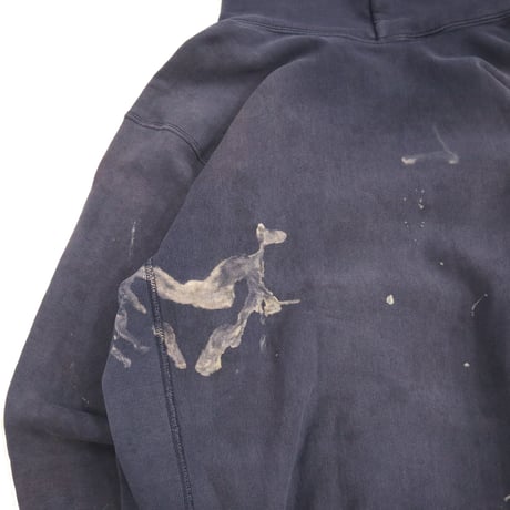 80's CHAMPION RW SWEAT PARKA "Wingfoot" "単色ハトメ" Navy XLサイズ USA製