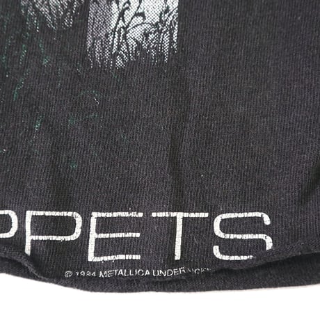 80's～90's giant "METALLICA" 両面 プリント カットオフ Tシャツ