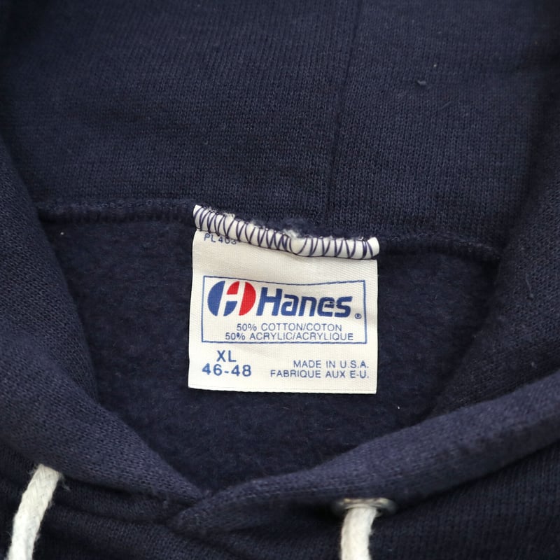 80's～ OLD Hanes Solid Sweat Parka XLサイズ USA製 |
