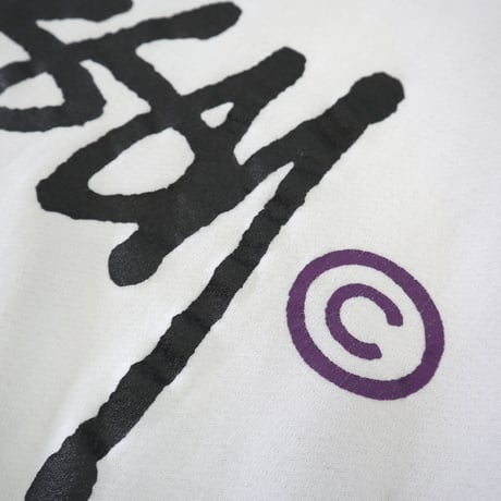 80's OLD STUSSY "Stock Logo" "両面" Sweat Parka