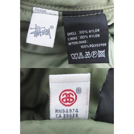 25周年記念 STUSSY×Fragment Design×UNDEFEATED×Alpha MA-1 Jacket Mサイズ