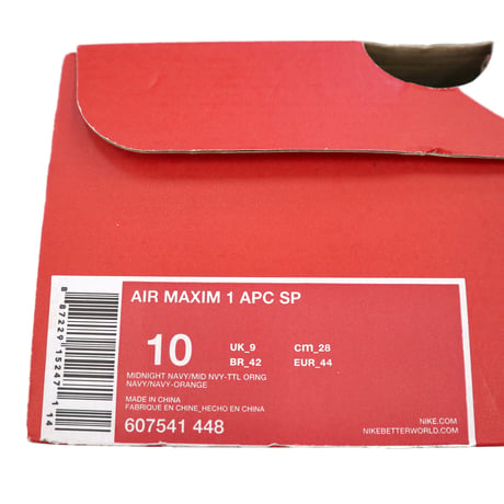 NIKE AIR MAXIM1 APC SP US10(箱付き)