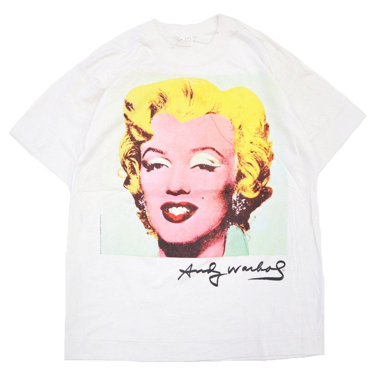 3712　マリリンモンロー　アンディウォーホル　ビッグプリント　アート　Tシャツ UT ANDY WARHOL アンディウォーホル マリリンモンローTシャツ
