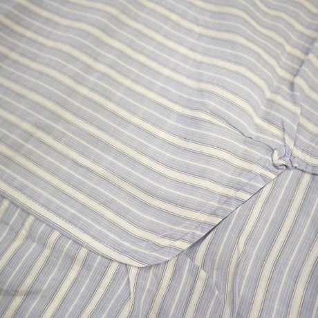 COMME des GARCONS SHIRT "切り替え" ストライプ シャツ Mサイズ France製