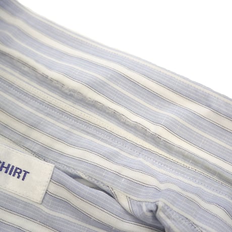 COMME des GARCONS SHIRT "切り替え" ストライプ シャツ Mサイズ France製